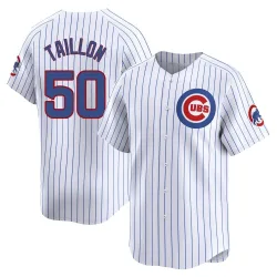 Chicago Cubs Jameson Taillon White Limited Men's Home Player Jersey