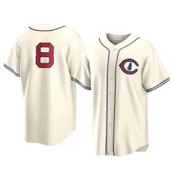 Chicago Cubs Joe Girardi Cream Replica Men's 2022 Field Of Dreams Player Jersey