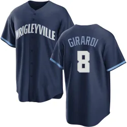 Chicago Cubs Joe Girardi Navy Replica Men's 2021 City Connect Player Jersey