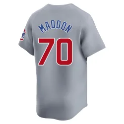 Chicago Cubs Joe Maddon Gray Limited Men's Road Player Jersey