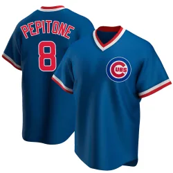 Chicago Cubs Joe Pepitone Royal Replica Youth Road Cooperstown Collection Player Jersey