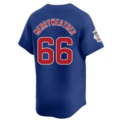 Chicago Cubs Julian Merryweather Royal Limited Men's Alternate Player Jersey