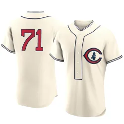 Chicago Cubs Keegan Thompson Cream Authentic Men's 2022 Field Of Dreams Player Jersey