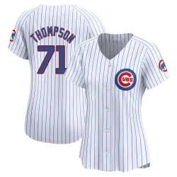 Chicago Cubs Keegan Thompson White Limited Women's Home Player Jersey