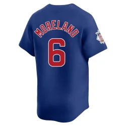 Chicago Cubs Keith Moreland Royal Limited Men's Alternate Player Jersey