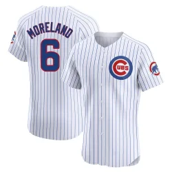 Chicago Cubs Keith Moreland White Elite Men's Home Player Jersey