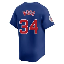 Chicago Cubs Kerry Wood Royal Limited Men's Alternate Player Jersey