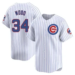 Chicago Cubs Kerry Wood White Limited Men's Home Player Jersey