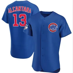 Chicago Cubs Kevin Alcantara Royal Authentic Men's Alternate Player Jersey