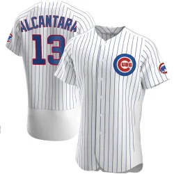 Chicago Cubs Kevin Alcantara White Authentic Men's Home Player Jersey