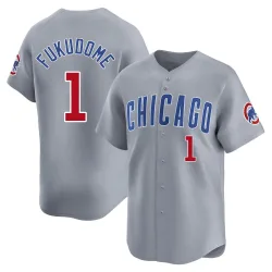 Chicago Cubs Kosuke Fukudome Gray Limited Men's Road Player Jersey