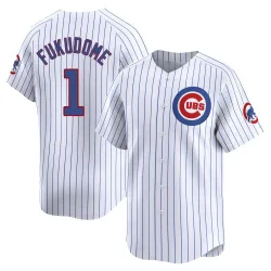 Chicago Cubs Kosuke Fukudome White Limited Men's Home Player Jersey