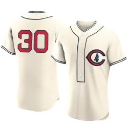 Chicago Cubs Kyle Tucker Cream Authentic Men's 2022 Field Of Dreams Player Jersey