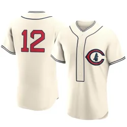 Chicago Cubs Luis Vazquez Cream Authentic Men's 2022 Field Of Dreams Player Jersey