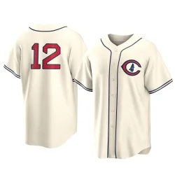 Chicago Cubs Luis Vazquez Cream Replica Men's 2022 Field Of Dreams Player Jersey