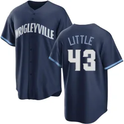 Chicago Cubs Luke Little Navy Replica Men's 2021 City Connect Player Jersey