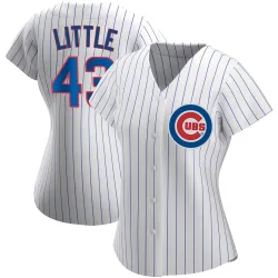 Chicago Cubs Luke Little White Authentic Women's Home Player Jersey