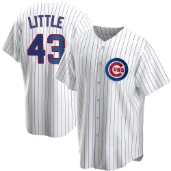 Chicago Cubs Luke Little White Replica Men's Home Player Jersey