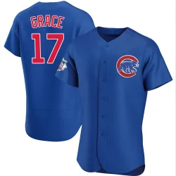 Chicago Cubs Mark Grace Royal Authentic Men's Alternate Player Jersey