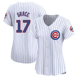 Chicago Cubs Mark Grace White Limited Women's Home Player Jersey