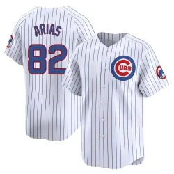 Chicago Cubs Michael Arias White Limited Men's Home Player Jersey