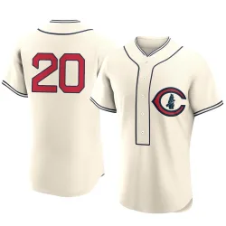 Chicago Cubs Miles Mastrobuoni Cream Authentic Men's 2022 Field Of Dreams Player Jersey