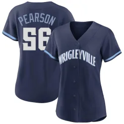 Chicago Cubs Nate Pearson Navy Replica Women's 2021 City Connect Player Jersey