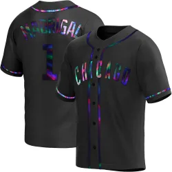 Chicago Cubs Nick Madrigal Black Holographic Replica Men's Alternate Player Jersey