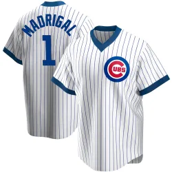 Chicago Cubs Nick Madrigal White Replica Men's Home Cooperstown Collection Player Jersey