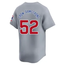 Chicago Cubs Pete Crow-Armstrong Gray Limited Men's Road Player Jersey