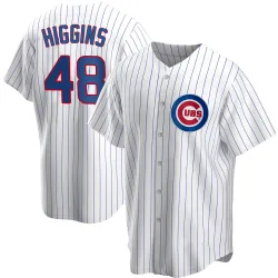 Chicago Cubs P.J. Higgins White Replica Men's Home Player Jersey