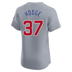 Chicago Cubs Porter Hodge Gray Elite Men's Road Player Jersey