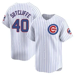 Chicago Cubs Rick Sutcliffe White Limited Men's Home Player Jersey