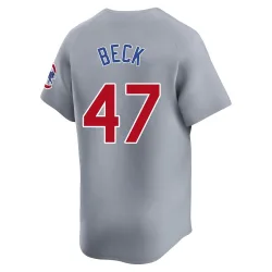 Chicago Cubs Rod Beck Gray Limited Men's Road Player Jersey