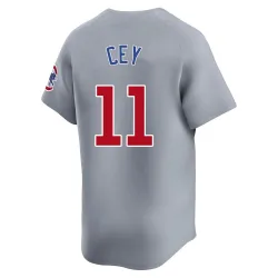 Chicago Cubs Ron Cey Gray Limited Men's Road Player Jersey