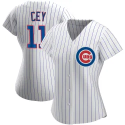 Chicago Cubs Ron Cey White Authentic Women's Home Player Jersey