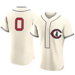 Chicago Cubs Ronny Oliver Simon Cream Authentic Men's 2022 Field Of Dreams Player Jersey