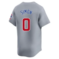 Chicago Cubs Ronny Oliver Simon Gray Limited Men's Road Player Jersey