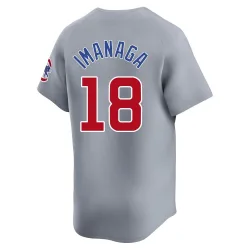 Chicago Cubs Shota Imanaga Gray Limited Men's Road Player Jersey