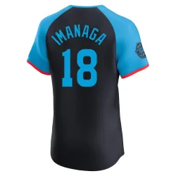 Chicago Cubs Shota Imanaga Navy Elite Men's National League 2024 All-Star Game Player Jersey