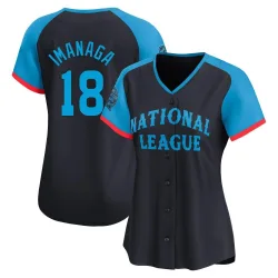 Chicago Cubs Shota Imanaga Navy Limited Women's National League 2024 All-Star Game Player Jersey