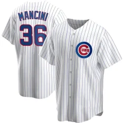 Chicago Cubs Trey Mancini White Replica Men's Home Player Jersey